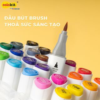 Bút lông mỹ thuật Colokit AM-C001 24 màu