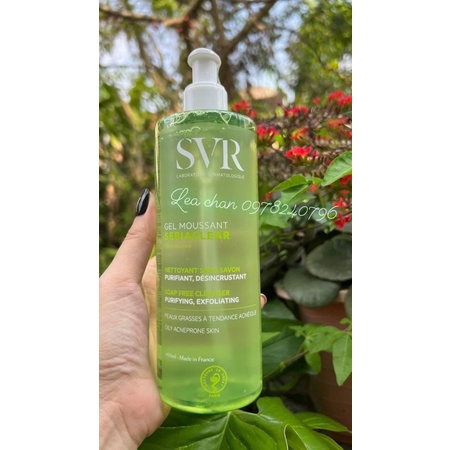 Sữa rửa mặt SVR Sebiaclear Gel Moussant