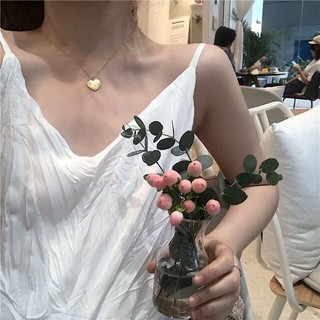 ORDER Váy hai dây dáng dài chất nhún