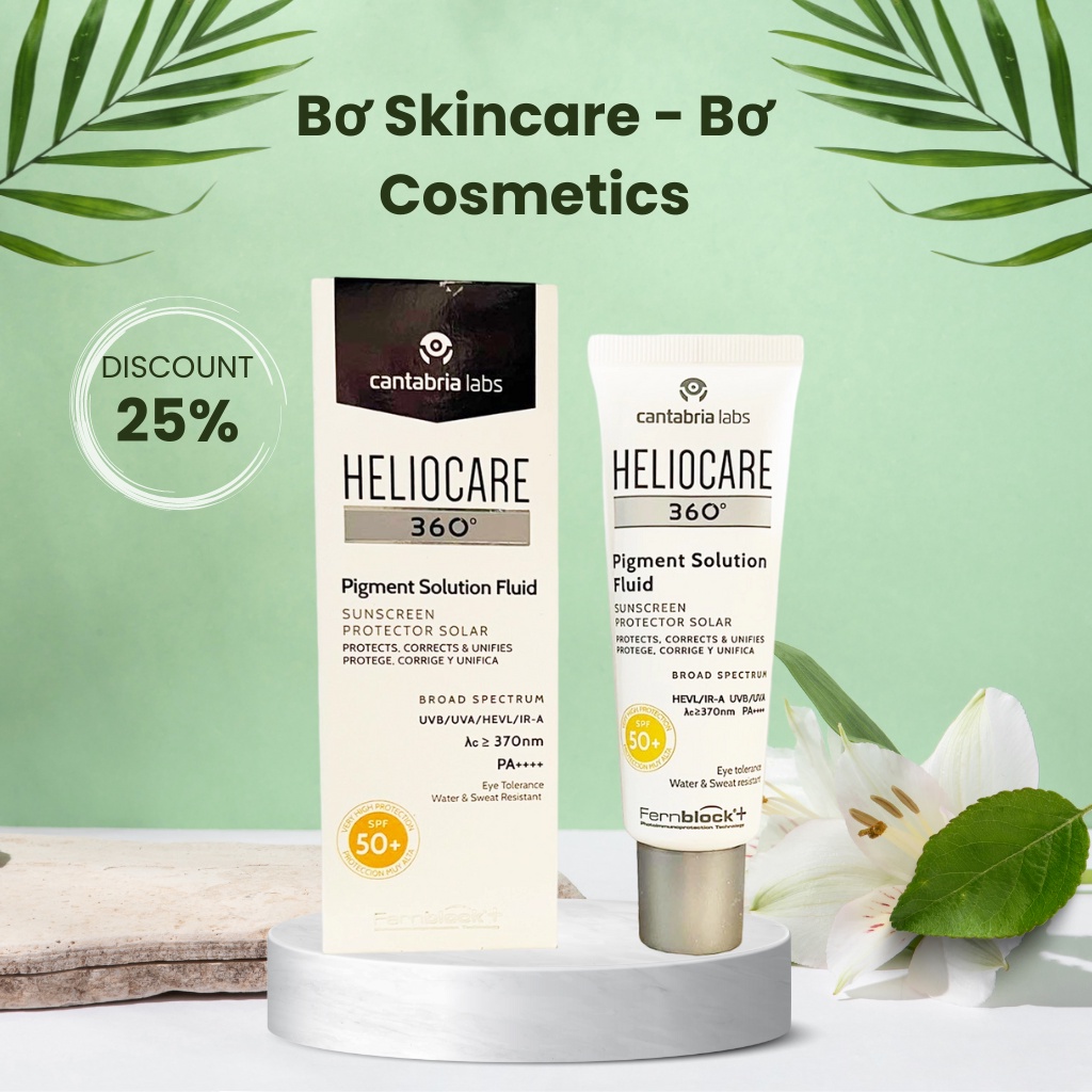 Kem chống nắng cho da nám Heliocare Pigment Solution Fluid 50gr
