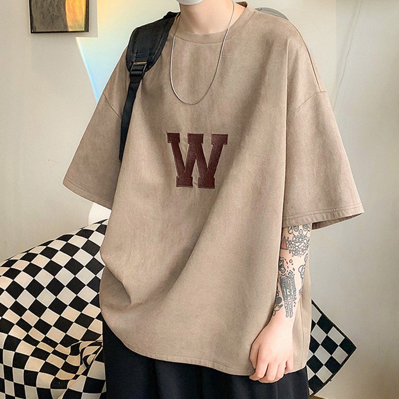 Aokang Áo Thun Ngắn Tay Phong Cách retro Thời Trang Cho Nữ