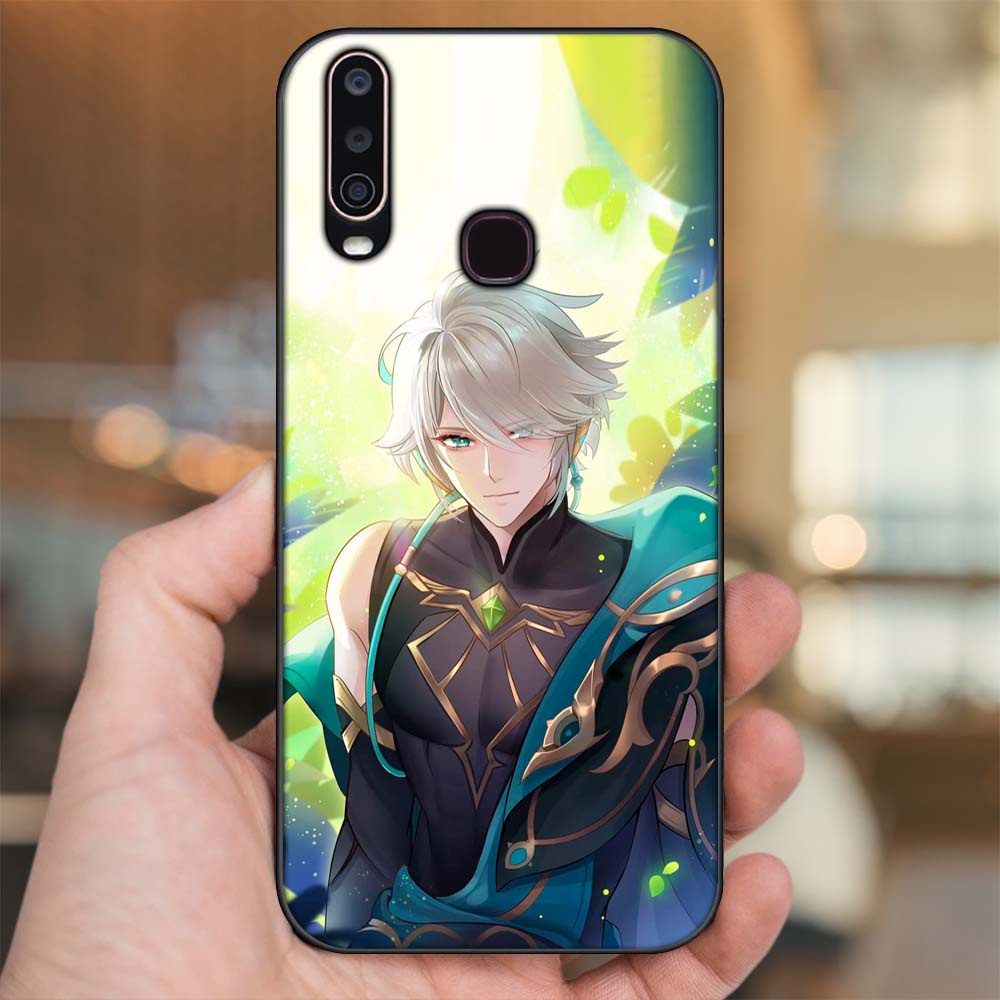 Ốp lưng Vivo Y12, Y15, Y17, U10 viền đen in hình Alhaitham Genshin Impact