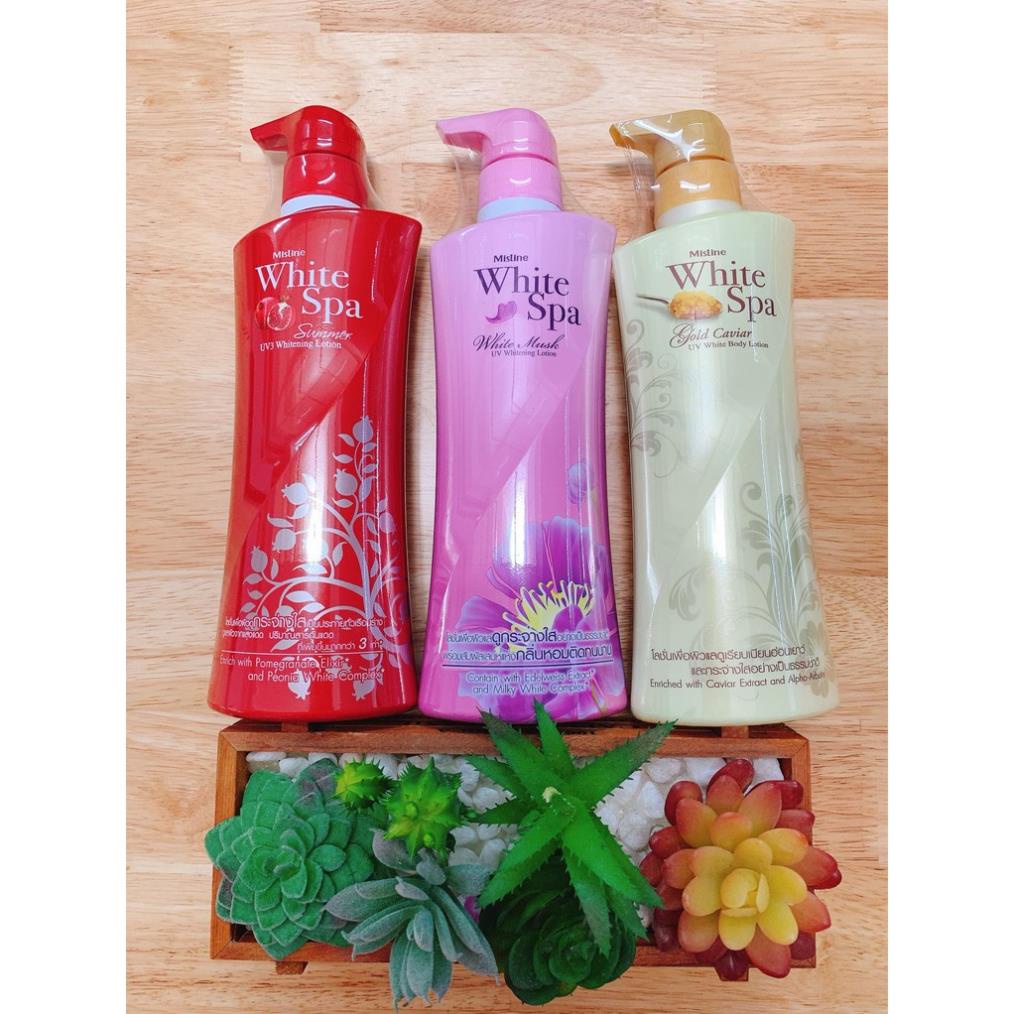 Kem dưỡng da toàn thân Mistine White Spa Lotion 400ml