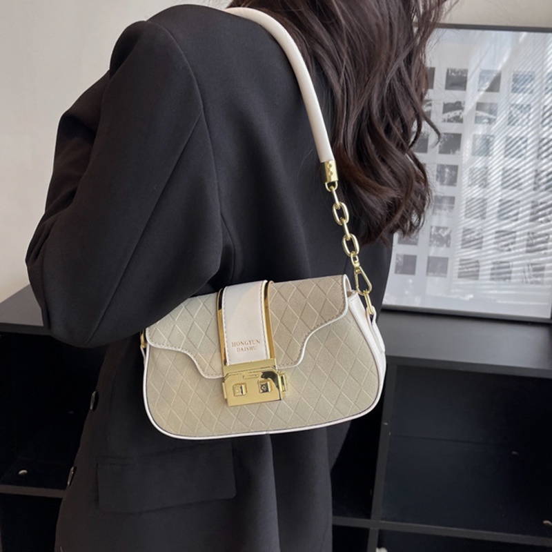 Ielgy Túi Đeo Chéo Hình Vuông Nhỏ Màu Trơn Phong Cách Nước Ngoài Tinh Tế Dễ Phối Đồ Cho Nữ