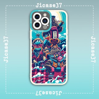 Ốp lưng iphone samsung xiaomi oppo cạnh vuông Jicase JMcase Tôn Ngộ Không Khỉ Đột Hoạt Hình Cartoon
