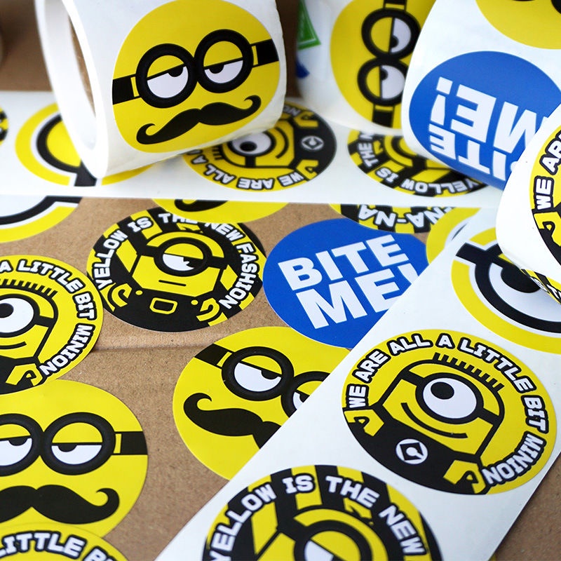 Minion Băng Keo Dán Chống Thấm Nước Trang Trí Sổ Tay / Hành Lý