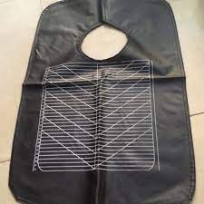 Áo choàng tóc da có sọc trắng chất liệu siêu bền