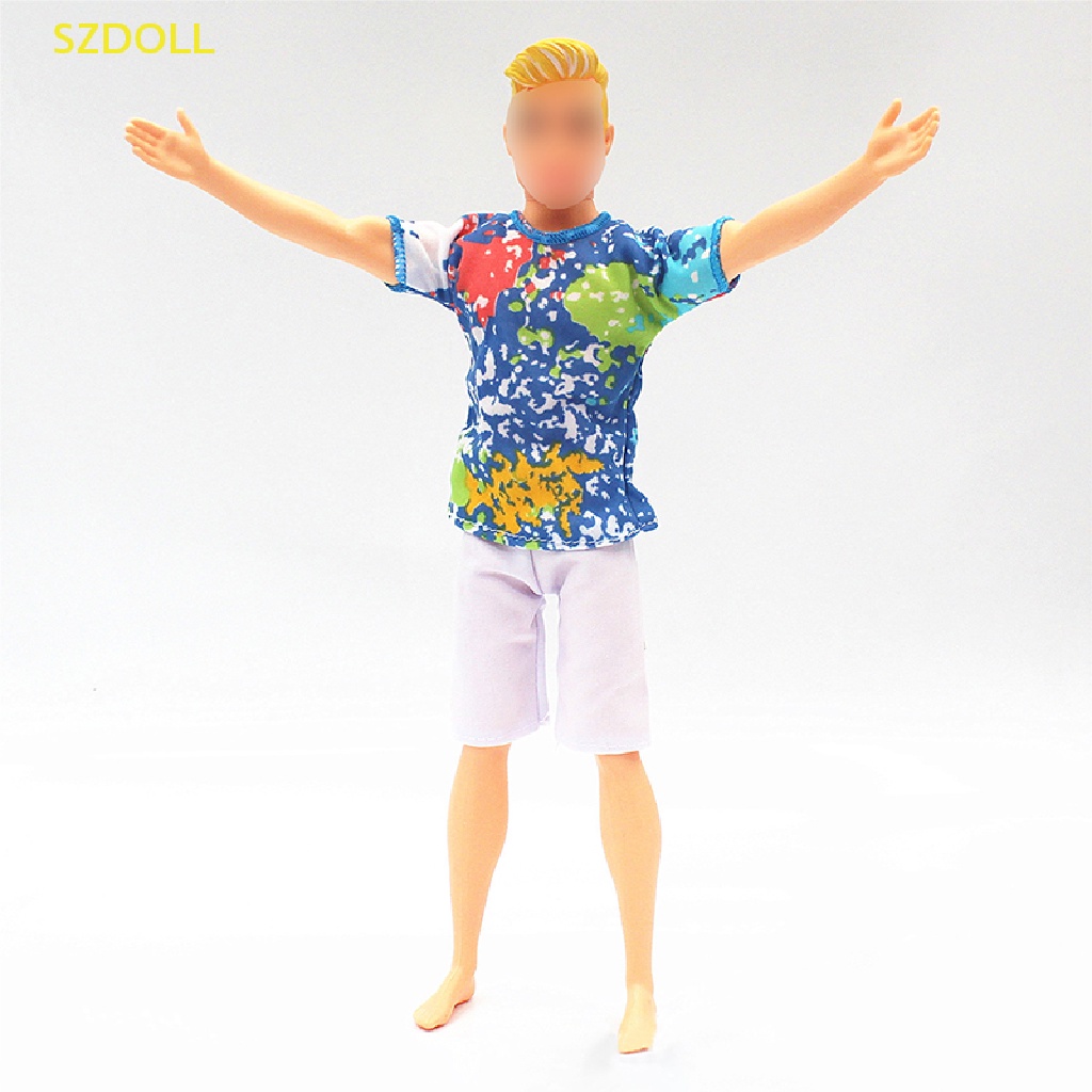 1 Bộ Quần Áo Thể Thao Cho Búp Bê Nam 30cm