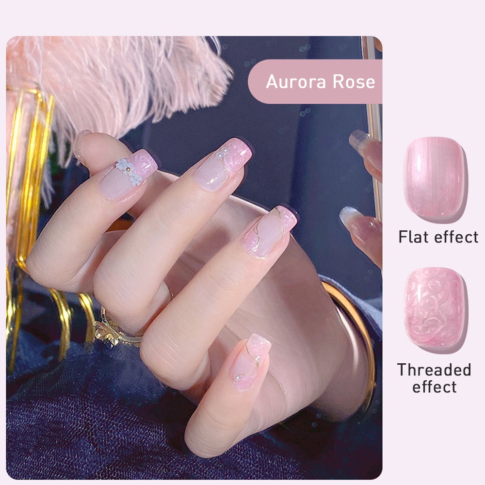 Hàng Có Sẵn Sơn Móng Tay Thơ Nghệ Thuật Aurora Fritillary Keo Sơn Móng Tay Nhật Bản Ngọc Trai Sáng Mịn Phổ Biến Mới Bộ Nhỏ Thanh Toán Khi Nhận Hàng