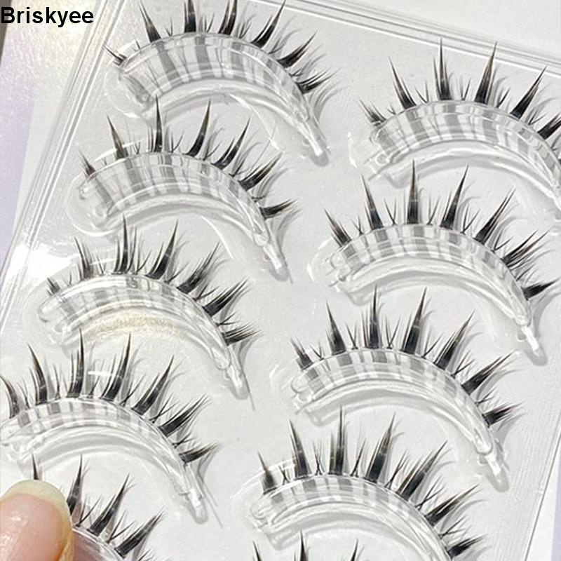 🎶Set 5 Cặp Lông Mi Giả Dày Tự Nhiên Phong Cách Nhật Bản