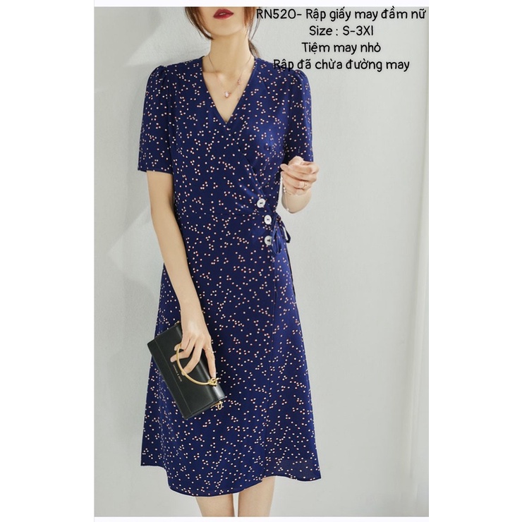 RN520_Rập giấy may đầm nữ