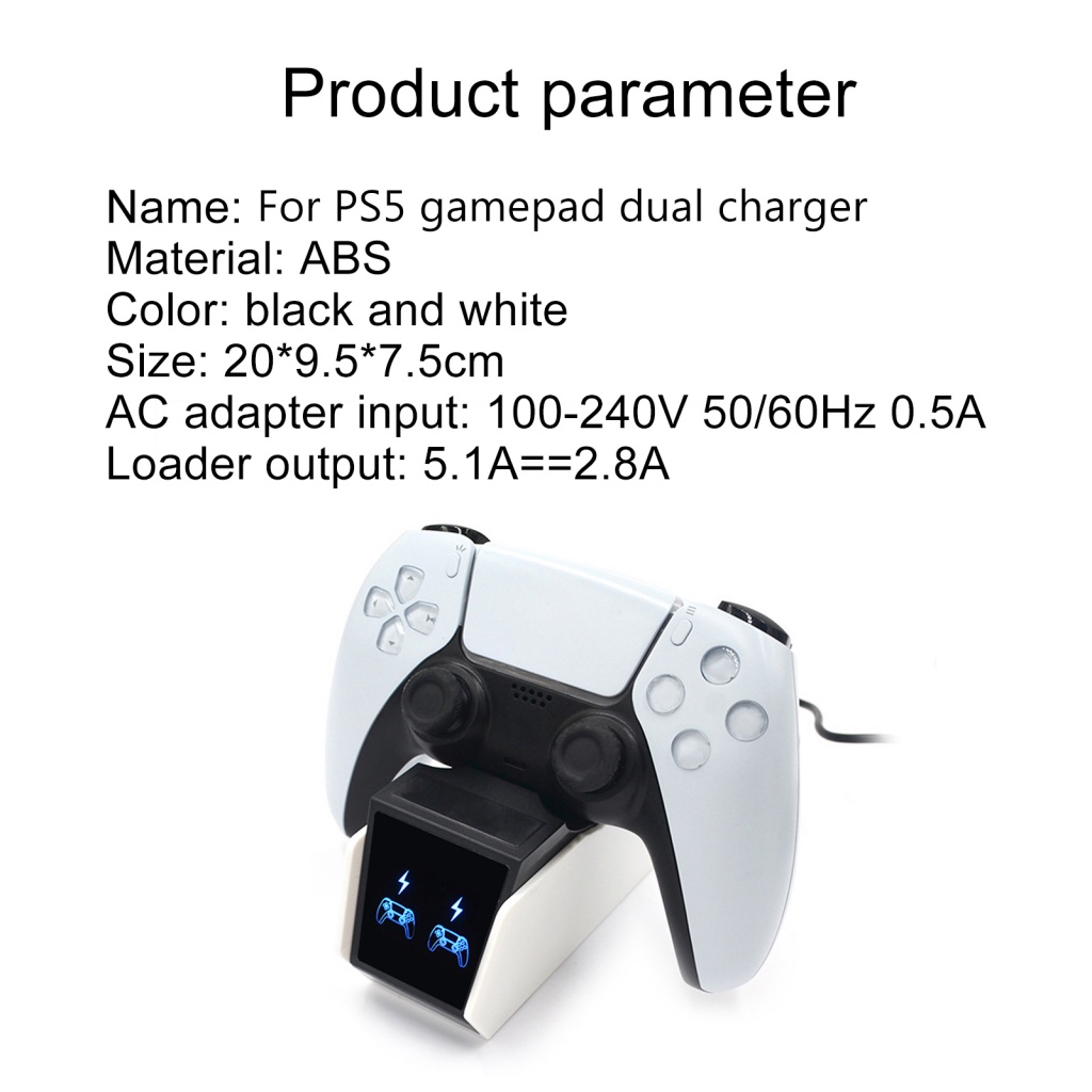 Giá Đỡ SạC Nhanh TiệN DụNg Cho Bộ ĐiềU KhiểN PlayStation 5