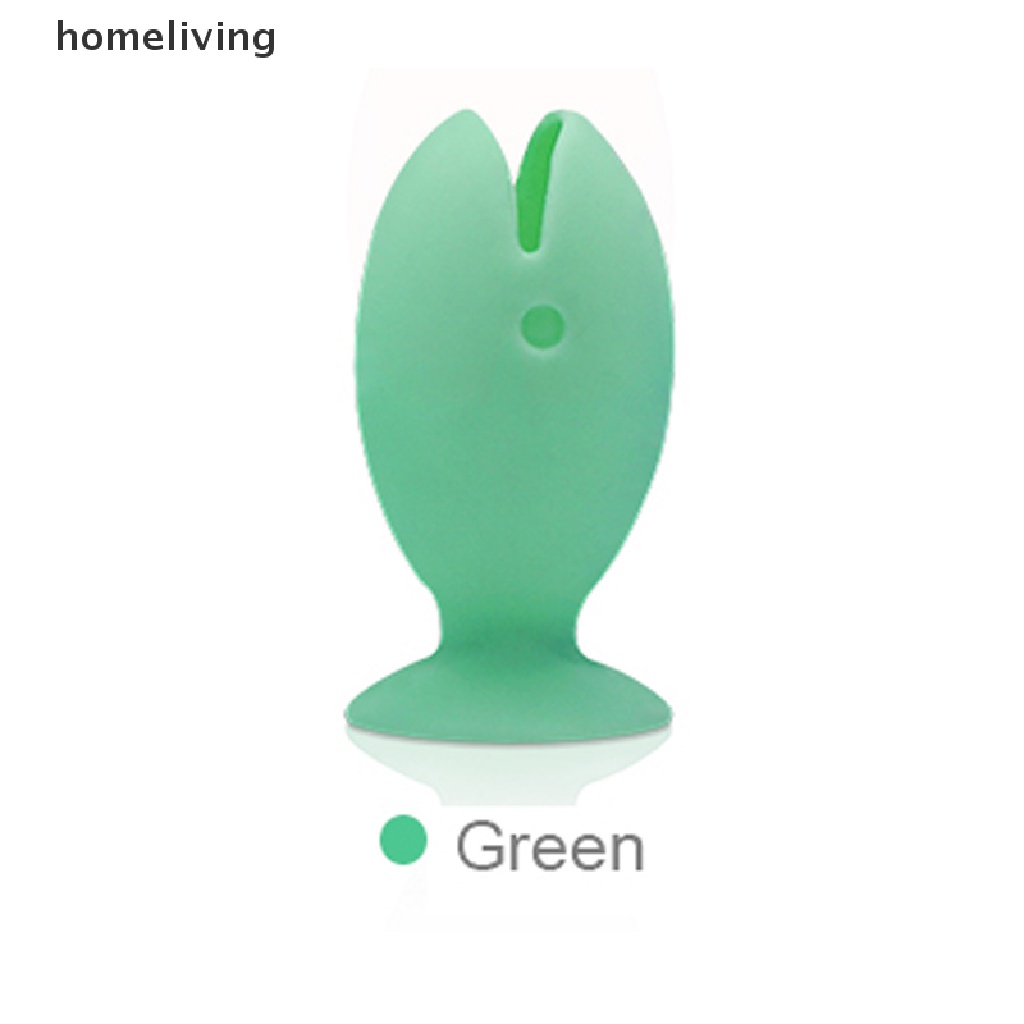 Giá Đỡ Bàn Chải Đánh Răng Bằng Silicone 45mm Hình Con Cá