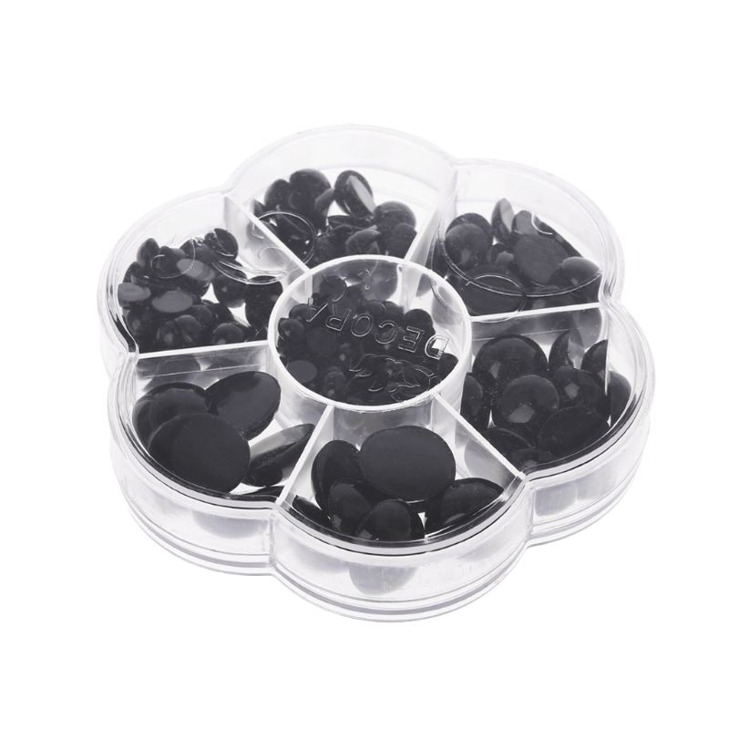 Mắt Nhựa An Toàn Cho Búp Bê 226 Cái 6mm 8mm 10mm 12mm 14mm 16mm 18mm DIY