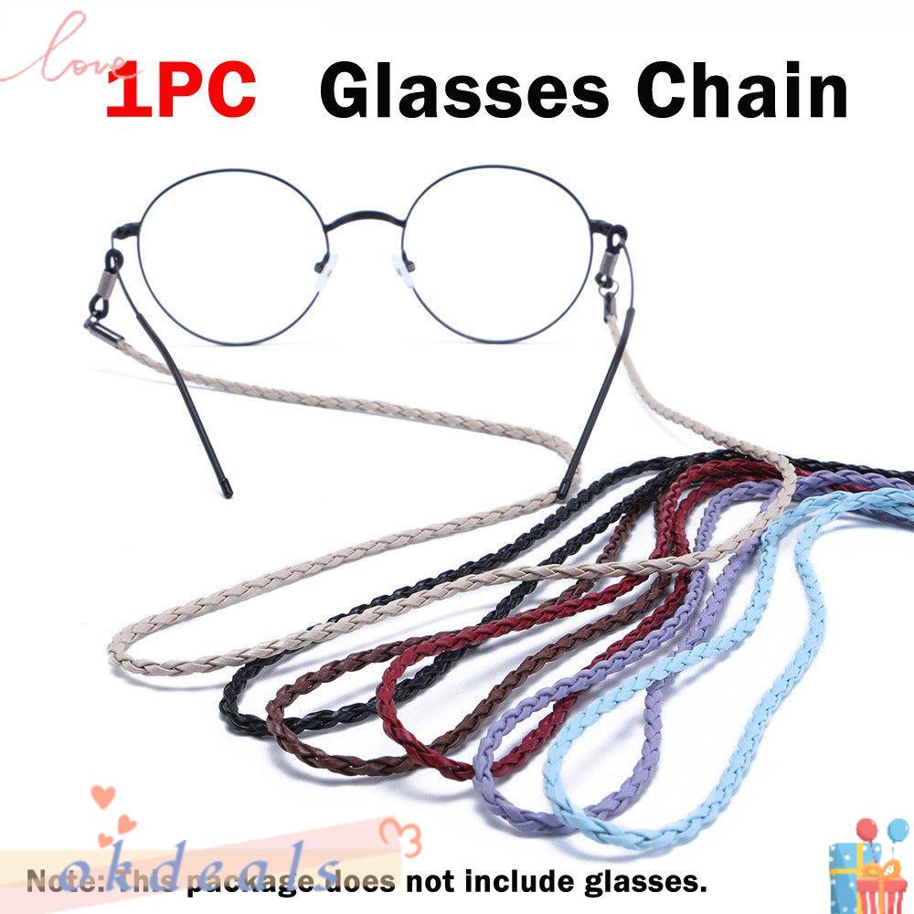 Dây Da Gắn Mắt Kính Tùy Chỉnh 6 Màu Tùy Chỉnh Tiện Dụng