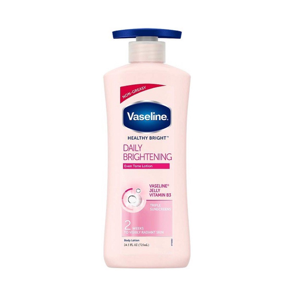 Sữa dưỡng thể Vaseline 725ml giúp làn da khô ráp trở nên mềm mại mịn màng hơn - EDS Hàng Mỹ