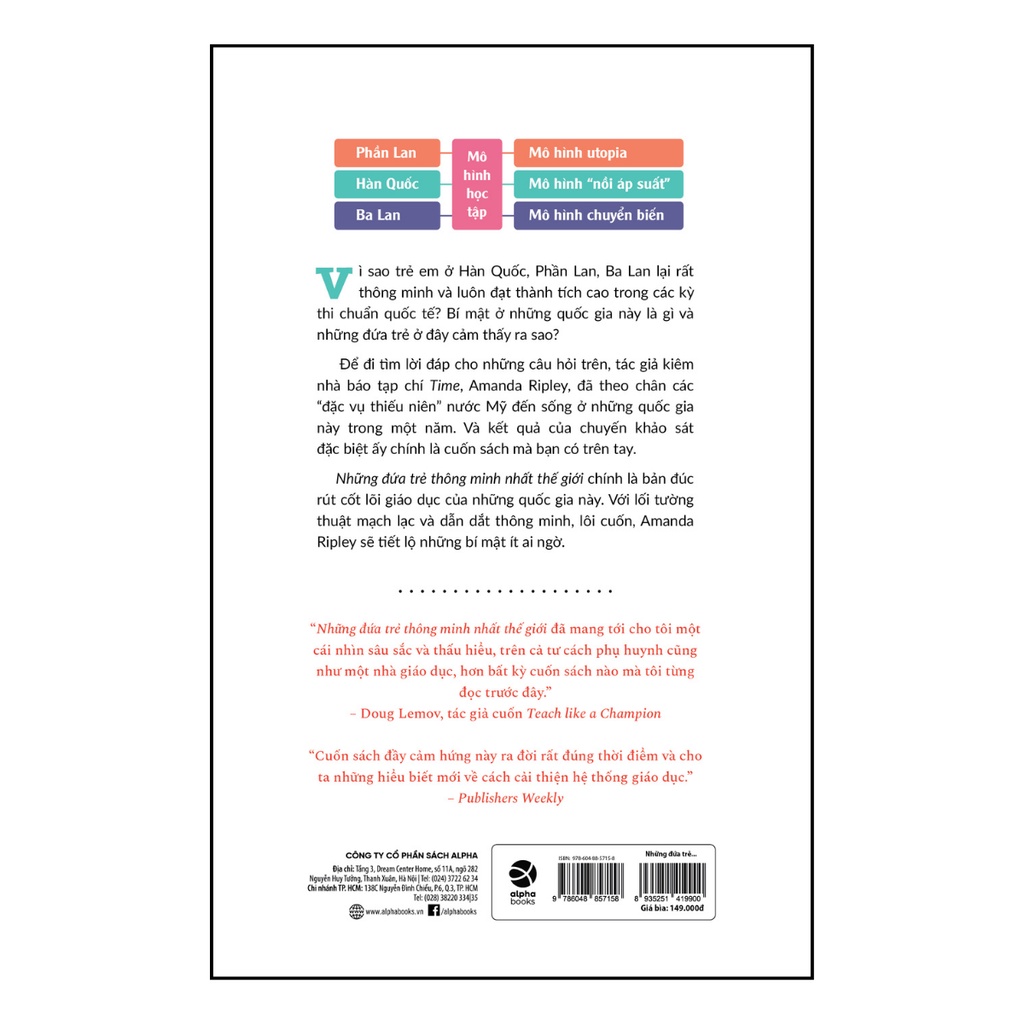 Sách - Những đứa trẻ thông minh nhất thế giới - Các siêu cường giáo dục và bài toán “lò luyện thần đồng”