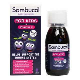 Siro sambucol tăng sức đề kháng cho bé