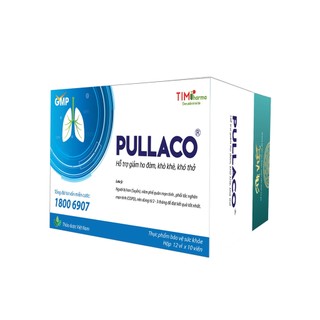 Tpbvsk pullaco – hỗ trợ giảm ho đờm, khò khè, khó thở - hộp 120 viên