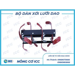 Bộ dao phay máy cày xới mini