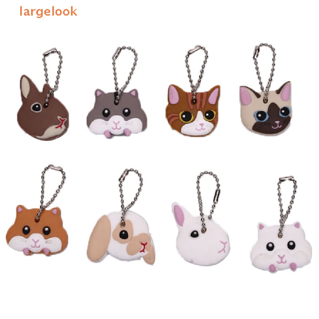 Móc Khóa Silicone Hình Động Vật Đáng Yêu