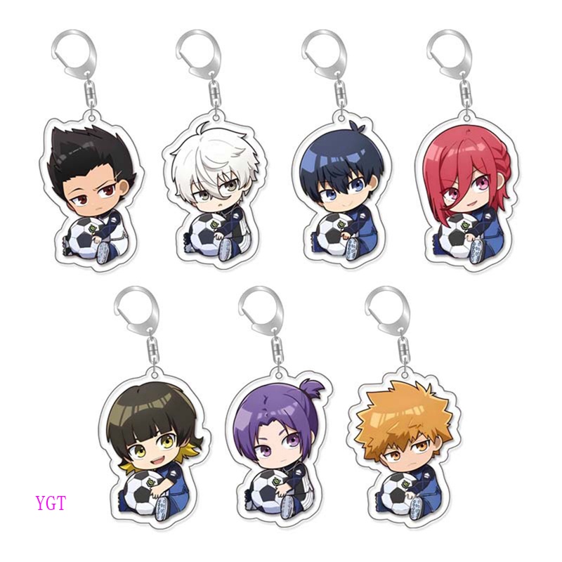 Ygt Móc Khóa Acrylic Hình Nhân Vật Isagi Yoichi Bachira Chigiri Dễ Thương