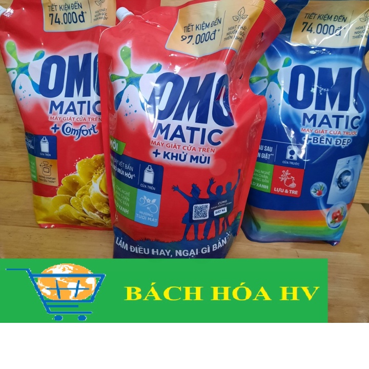OMO túi nước giặt 3.9kg/3.6kg - BACH HOA HV (chiết)