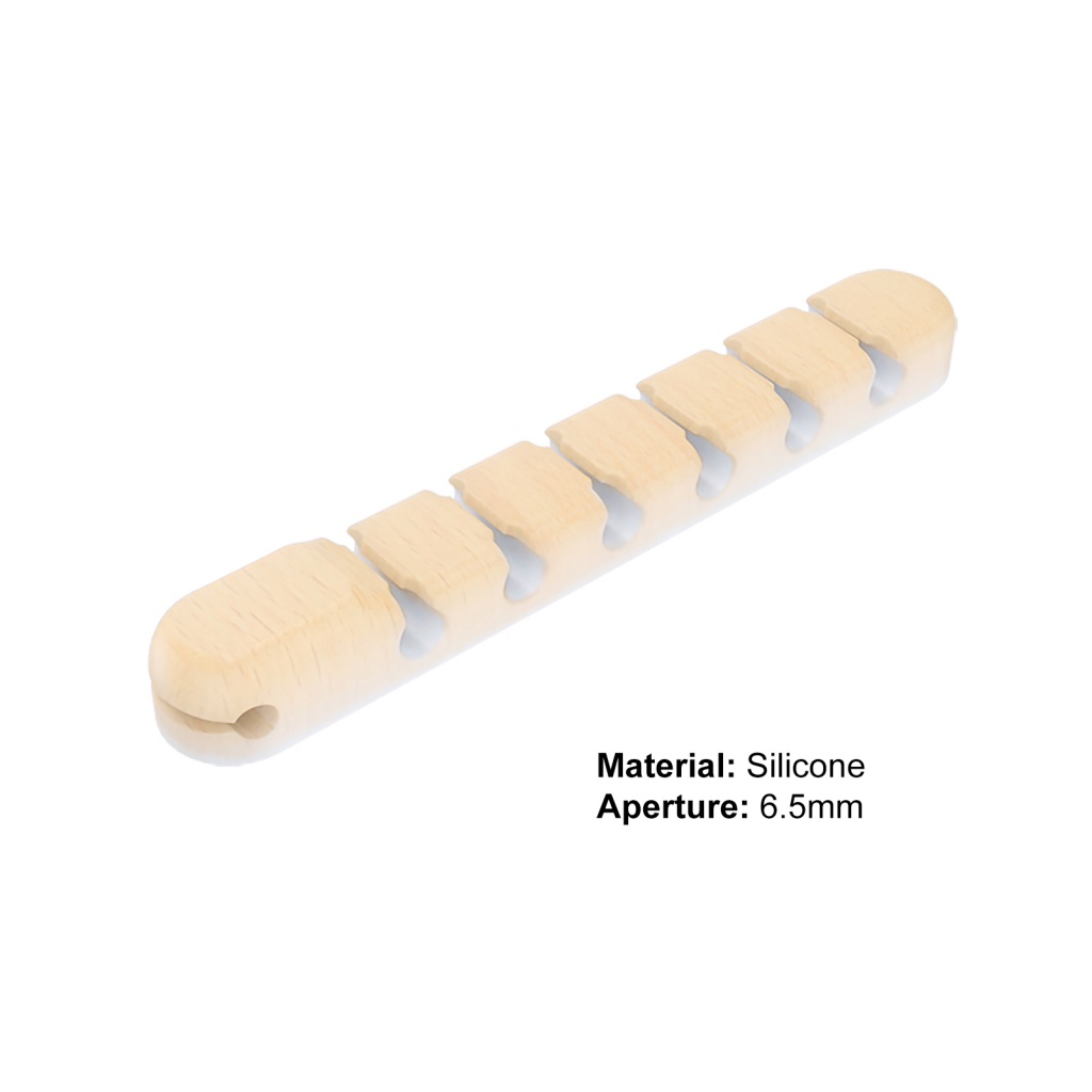 Giá Đỡ Dây Cáp Hình Hoa Hướng Dương 3 / 5 / 7 Lỗ Bằng Silicone Tự Dính Sắp Xếp Gọn Gàng