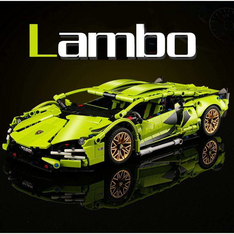 Mô Hình Xe Hơi lamborghini Si N fkp 37 technic  Tỉ Lệ 1: 14