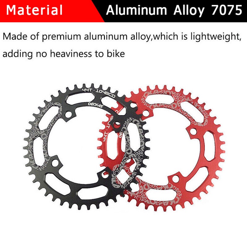 Đĩa Líp Xe Đạp Leo Núi 104BCD 32T-52T Hình Oval / Tròn Chất Lượng Cao