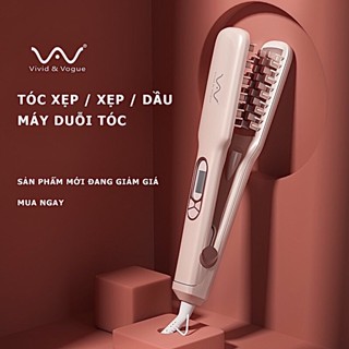 [BẢO HÀNH 1 NĂM ] Máy Dập phồng chân tóc ion VIVID&VOGUE