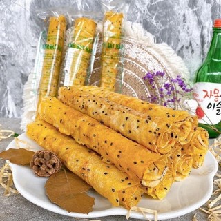 Bánh tráng cuộn ruốc tôm anh Bảy Mập