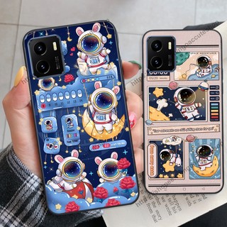 Ốp lưng Vivo Y15s phi hành gia vũ trụ cute,bền giá rẻ
