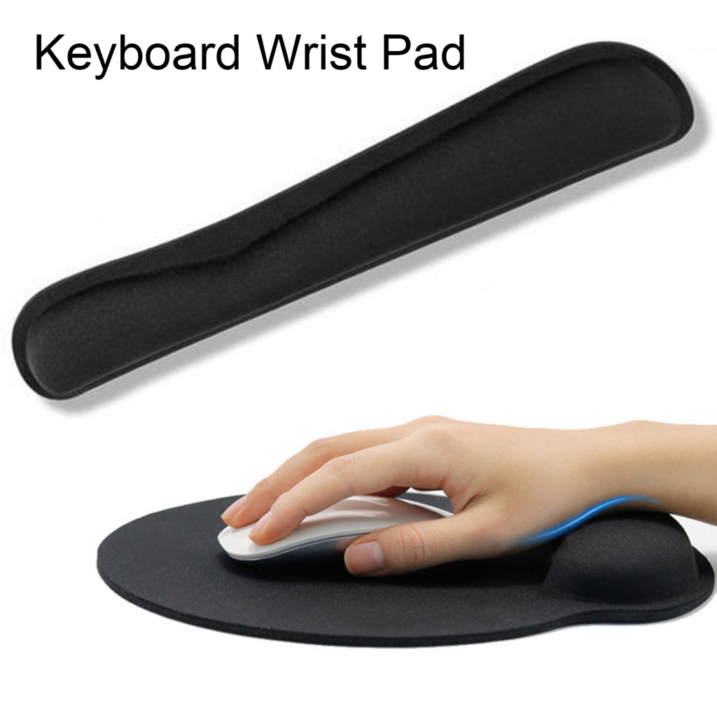 1 Bộ Đệm Cổ Tay Bằng Cao Su Siêu Mềm Thoáng Khí Chống Mài Mòn Chống Thấm Nước Thiết Kế Hình Hoa Hướng Dương Kèm Bàn Phím Cho Văn Phòng