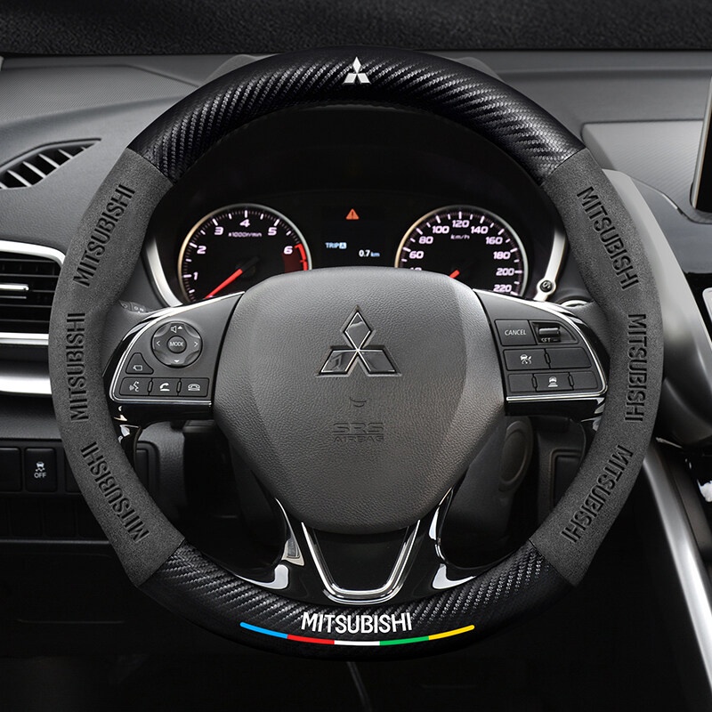 Vỏ Bọc Vô Lăng Xe Hơi Mitsubishi L200 Lancer EX Outlander ASX CUV RVR Colt Pajero Endeavor Mirage Triton Xpander