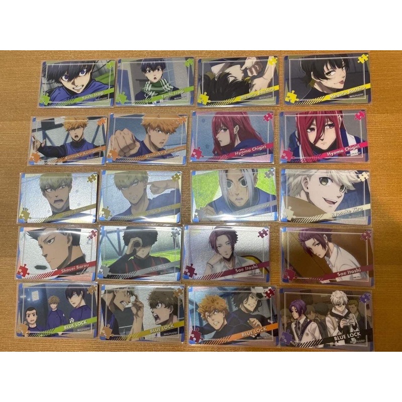 Gói nhân phẩm thẻ Blue Lock