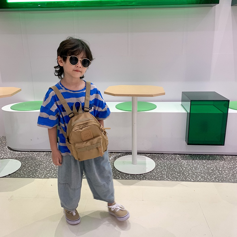Ba Lô Siêu Nhẹ Nhỏ Nhắn Dễ Thương Phong Cách Hàn Quốc Cho Bé Trai Và Gái