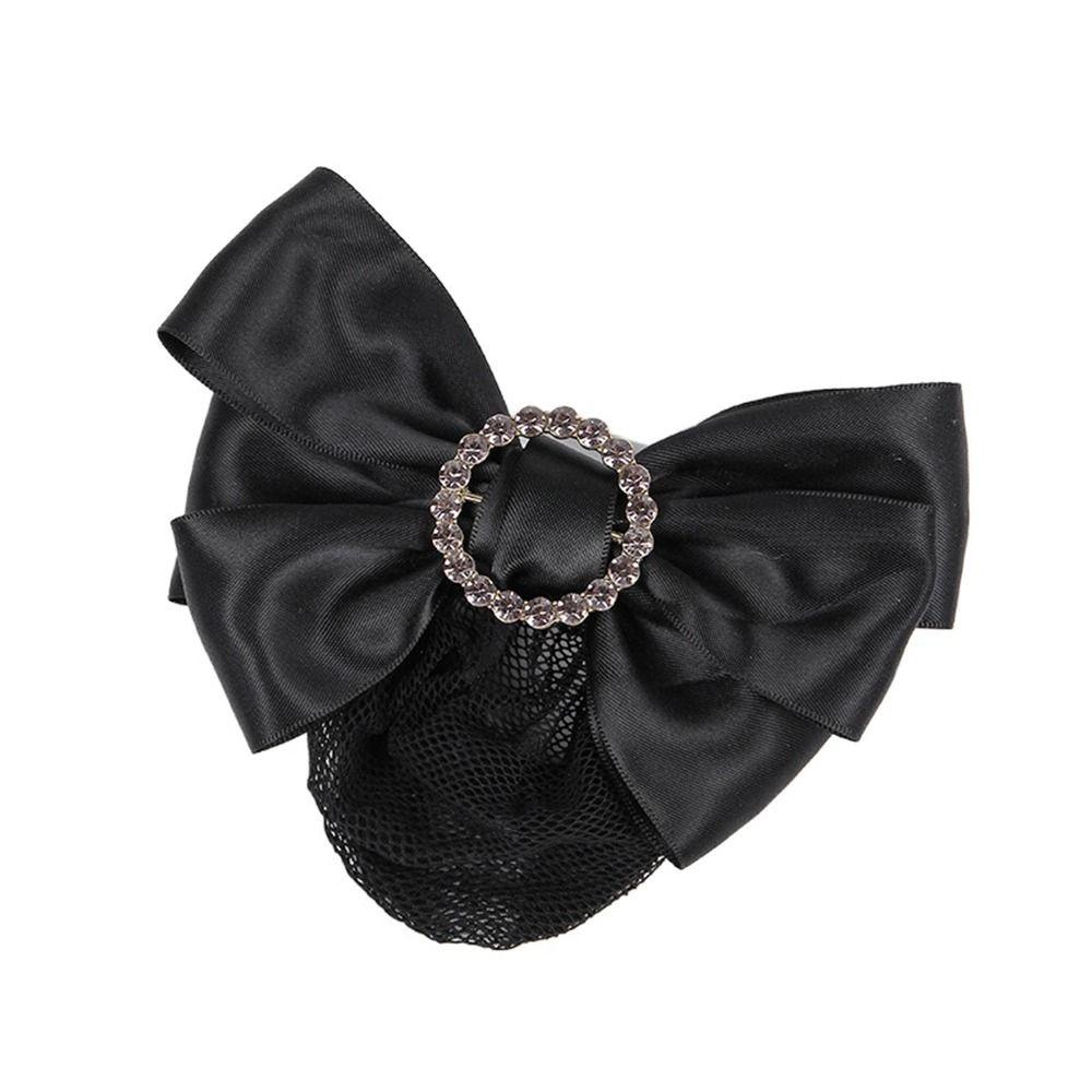 Vỏ Lưới Kẹp Tóc Hình Nơ Ngọt Ngào Cho Nữ