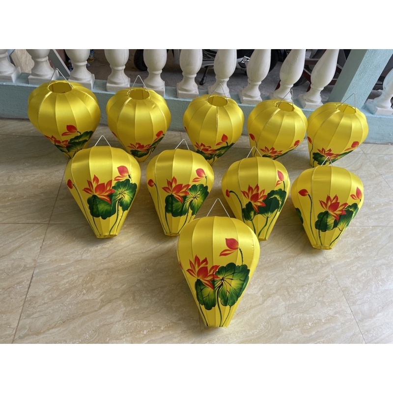 Đèn lồng vẽ tranh  mua 10=sỉ