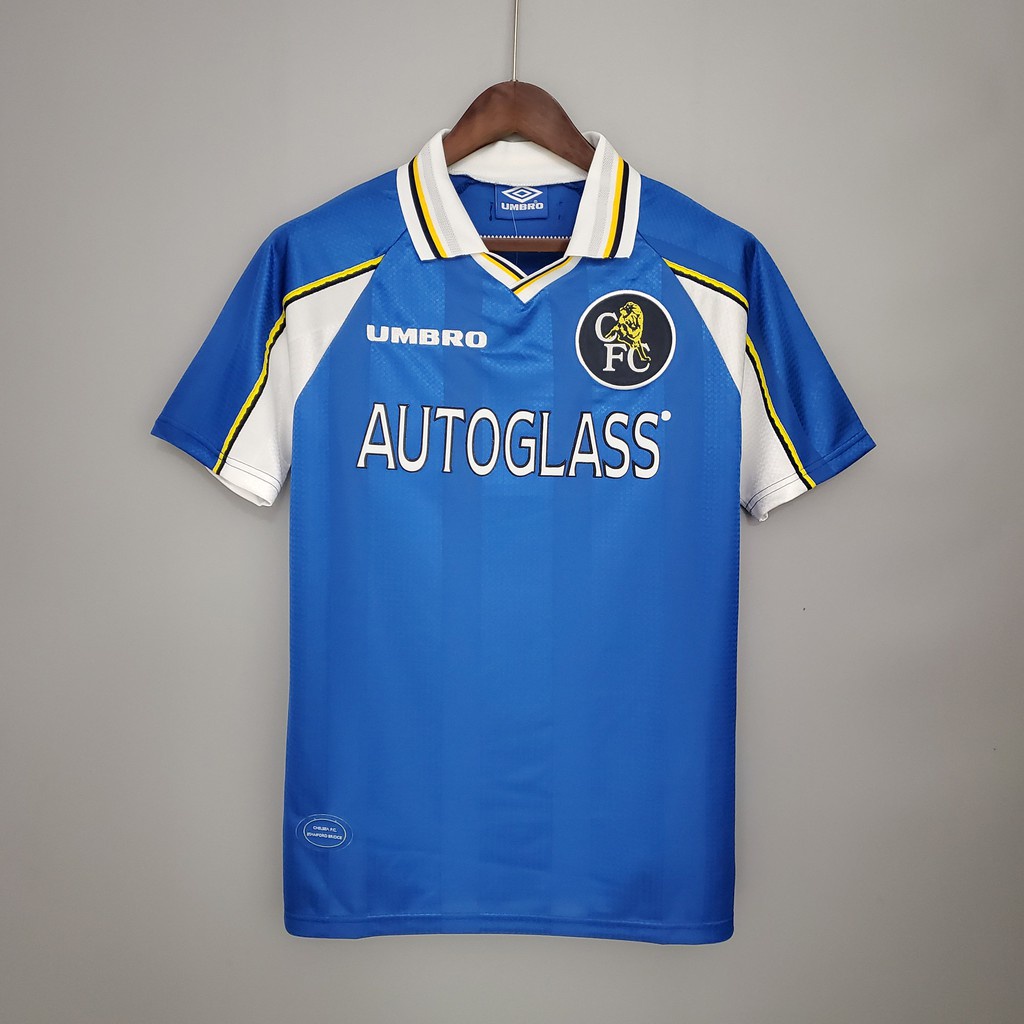 Áo Bóng Đá Đội Tuyển Chelsea 97-99 Phong Cách Retro