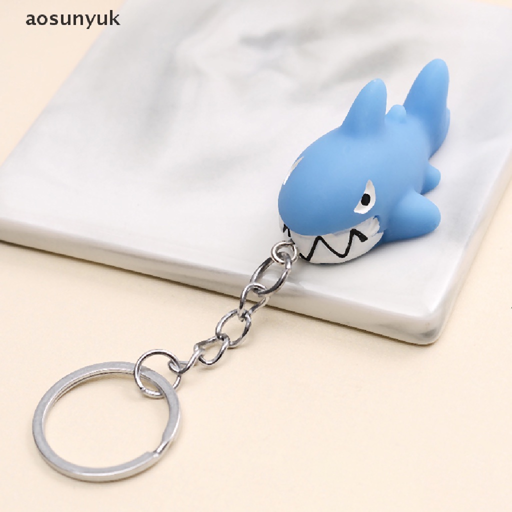 Aosunyuk Móc Chìa Khóa Xe Hơi / Điện Thoại Họa Tiết Hoạt Hình Động Vật / Cá Sấu / Sư Tử Dễ Thương Vui Nhộn Dùng Làm