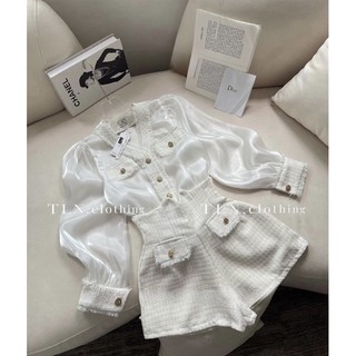 Set tơ xinh phối dạ cúc đồng
