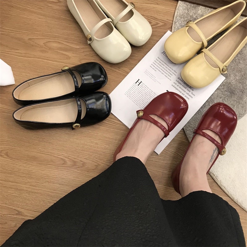 THE2001STORE | Giày búp bê nữ ulzzang phong cách Hàn Quốc