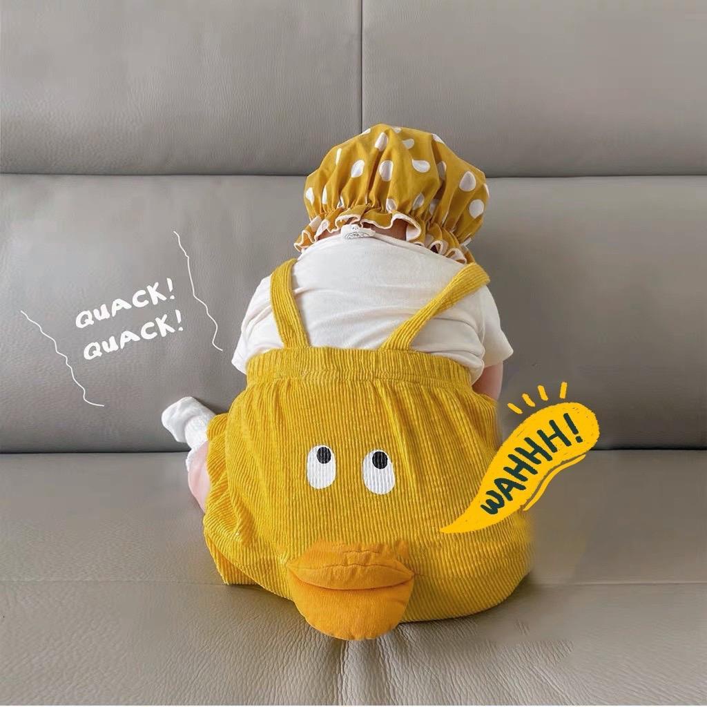 Body yếm hình vịt kèm áo cotton