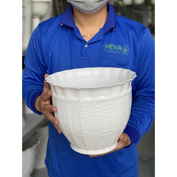 Chậu Mây Đan Bầu 270