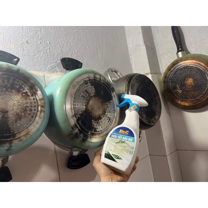 Siêu tẩy dầu mỡ DR.C