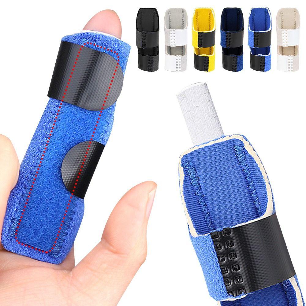 Bộ 2 Đai Nẹp Chỉnh Hình Ngón Tay Giảm Đau Điều Chỉnh Được Tiện Dụng