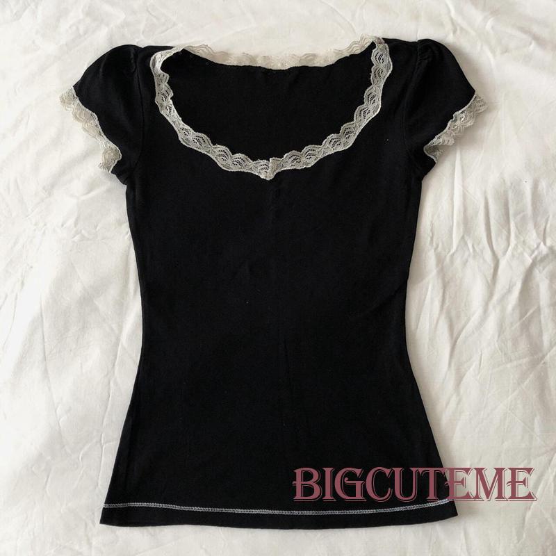 Áo Thun Ngắn Tay Cổ Tròn Màu Sắc Thời Trang Mùa Hè Cho Nữ