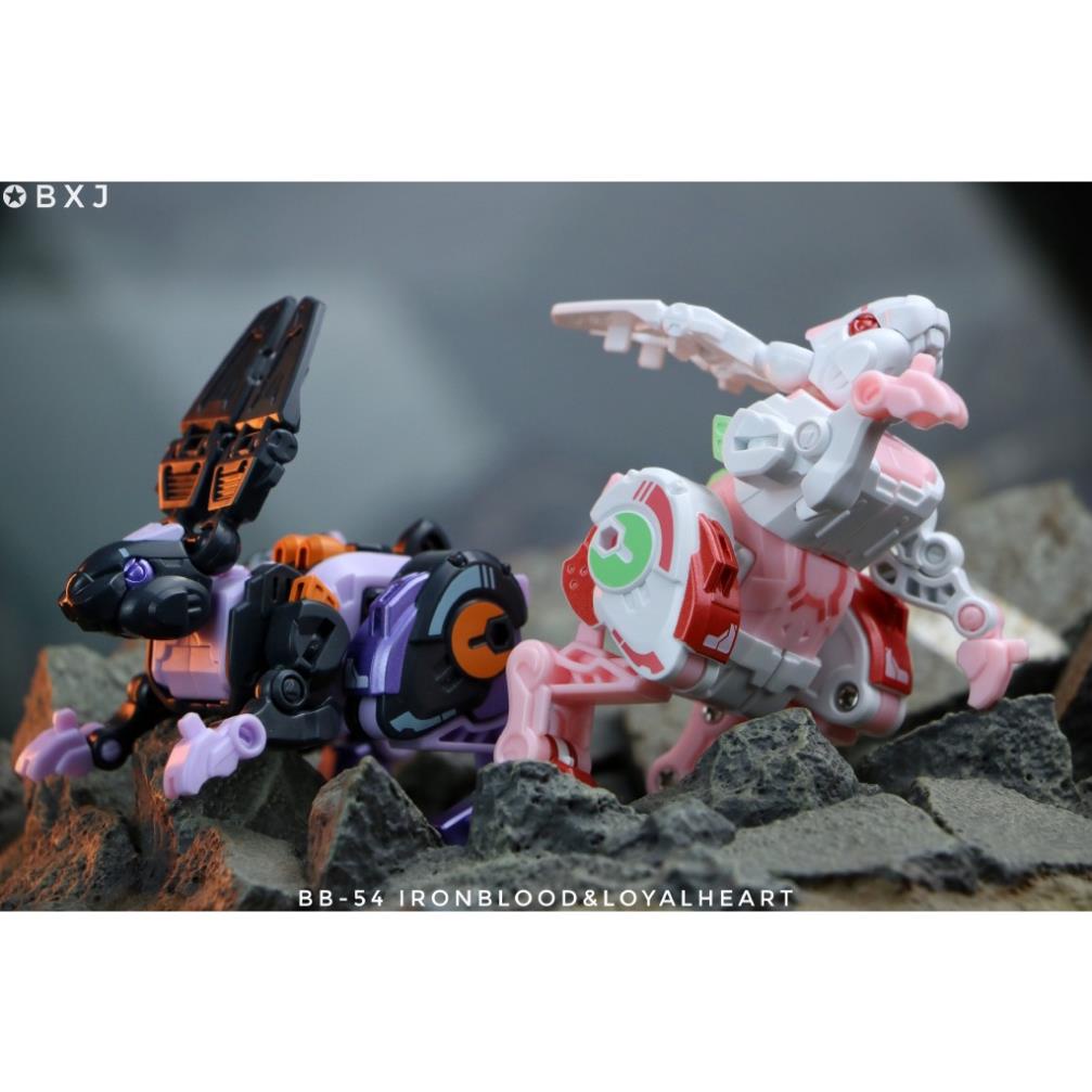 Mô Hình 52Toys Beastbox BB-54 IRONBLOOD & LOYALHEART - Thỏ Ngọc
