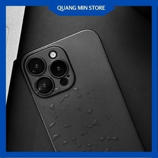 COMBO 2 ỐP LƯNG IPHONE 13, 1 đen trong + 1 tím cát